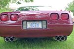 The Corvette Vanity Plates of Bloomington Gold 2013