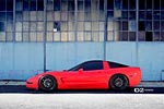 [PICS] Red C5 Corvette on D2FORGED FMS05 Wheels