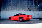 [PICS] Red C5 Corvette on D2FORGED FMS05 Wheels