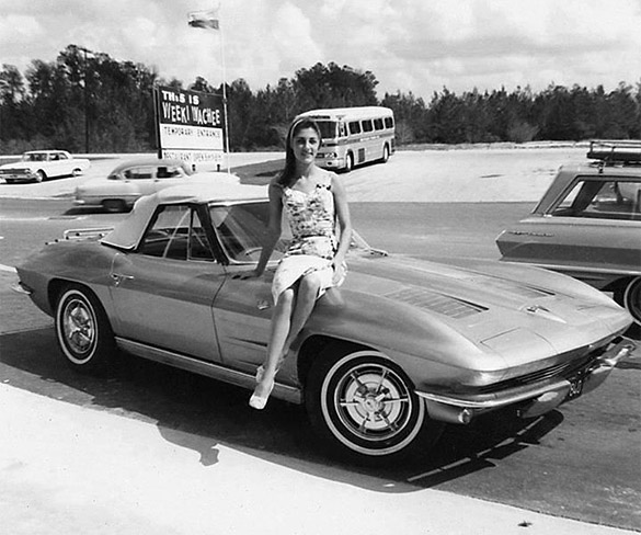 Throwback Thursday: 1963 Corvette Sting Ray at Weeki Wachee, Florida