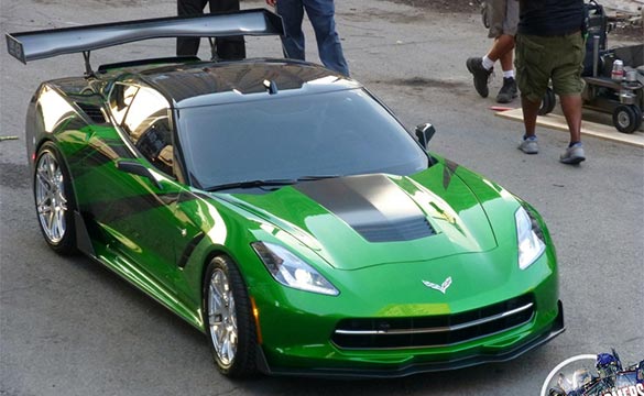 [PICS] Transformers' C7 Corvette Stingrays Spotted on the Set in Detroit