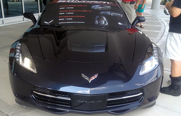 [PICS] Another Looks at the 2014 Corvette Stingray's License Plate Holder