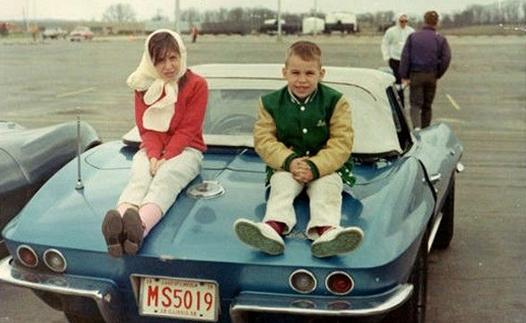 [PIC] Throwback Thursday: Sitting on the Back of a 1966 Corvette