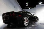 Black C6 Corvette Z06 Gets Upgraded with D2FORGED CV2 Wheels