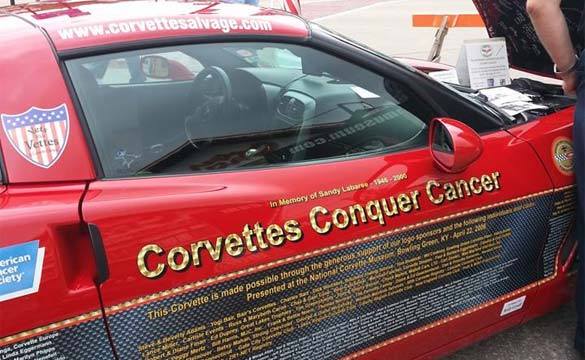 Corvettes Conquer Cancer 2006 Corvette