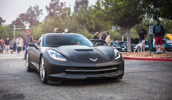 [PIC] 2014 Corvette Stingray Wrapped in Matte Black 