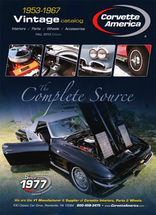 Corvette America Releases New Catalog for 1953-67 Corvettes
