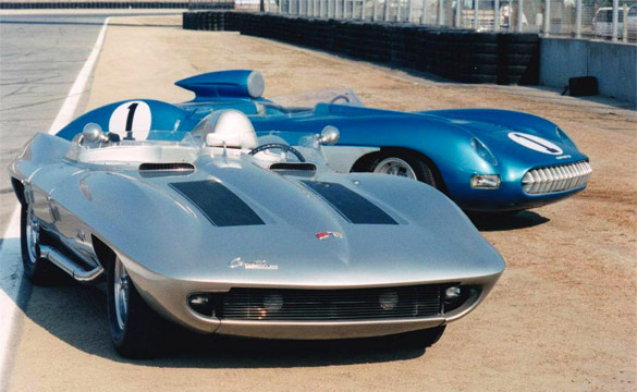 [PIC] Throwback Thursday: 1959 Corvette Stingray Racer with the 1956 Corvette SS