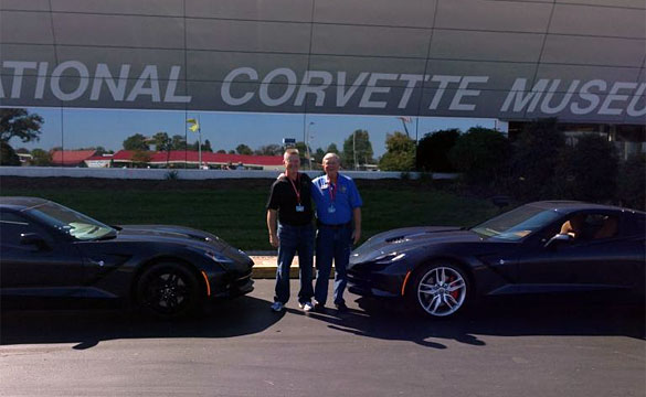 [PICS] Father and Son Take Museum Delivery of their 2014 Corvette Stingrays 