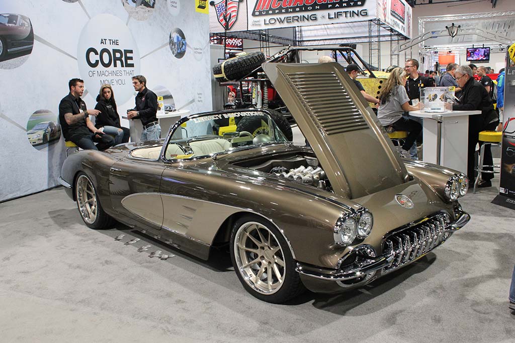 SEMA 2013 Legacy Innovations' 1958 Corvette Roadster Corvette Sales