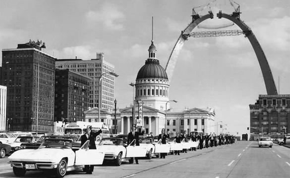 [PIC] Throwback Thursday: Shriners Pick Up their Patrol Corvettes in 1965