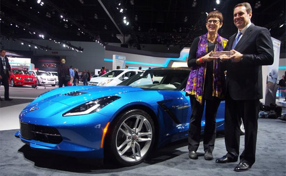 Motor Press Guild Names Corvette Stingray its 2013 Innovation Vehicle of the Year