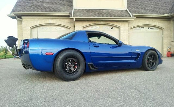 Someone in Ontario Canada Stole this C5 Corvette Racer
