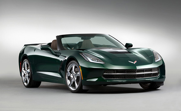 GM Announces New Premiere Edition with Lime Rock Green Corvette Stingray Convertible