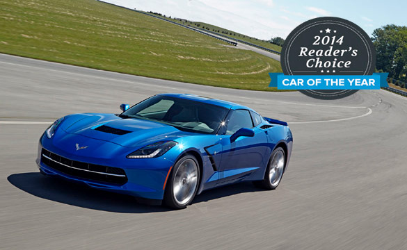 AutoGuide.com Proclaims Reader's Choice Car of the Year is the 2014 Corvette Stingray