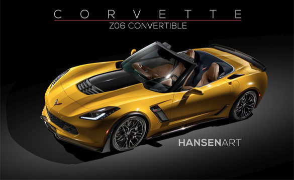 [PIC] Hansen ART Imagines the 2015 Corvette Z06 as a Convertible