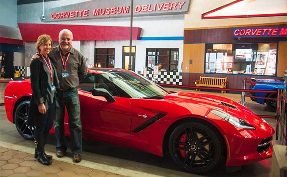 [PIC] Financial Guru Dave Ramsey Picks Up His C7 Corvette Stingray at the Corvette Museum