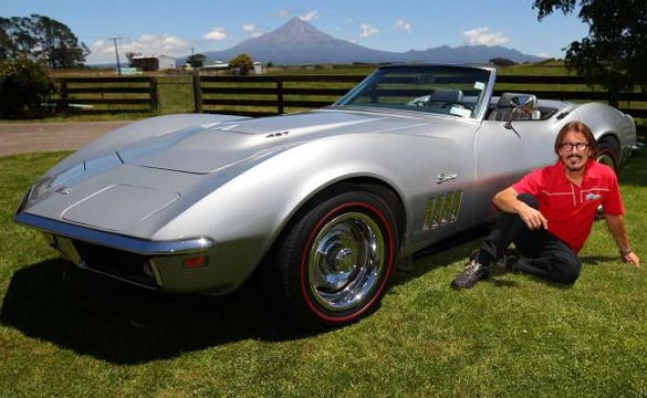 New Zealander Has a Magical Bond with his 'Birthday' Corvette