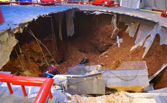 Corvette Museum Hires Contractor to Help Recover Corvettes Lost in Sinkhole