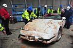 [VIDEO] Corvette Museum Rescues the 1992 One Millionth Corvette from Sinkhole