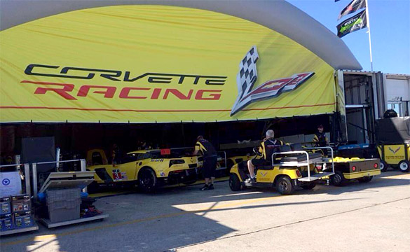 [PICS] Corvette Racing's New Track Paddock Garage is an Inflatable Dome