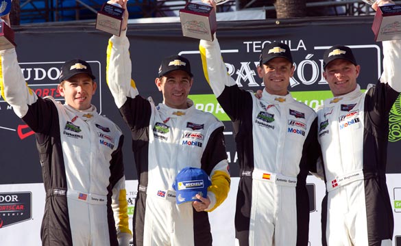 Corvette Racing at Long Beach: First Victory for New Corvette C7.R