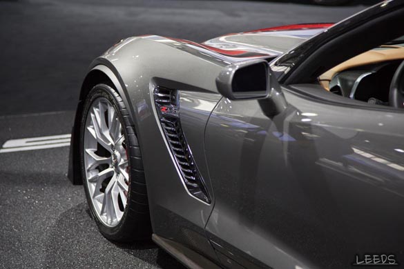 The 2015 Corvette Z06s at the New York Auto Show