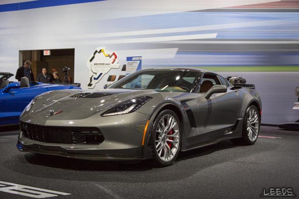 The 2015 Corvette Z06s at the New York Auto Show