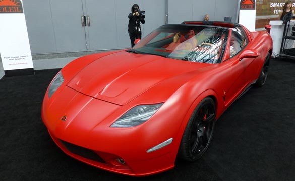 [VIDEO] Corvette-based 2014 Soleil Anadi at the New York Auto Show