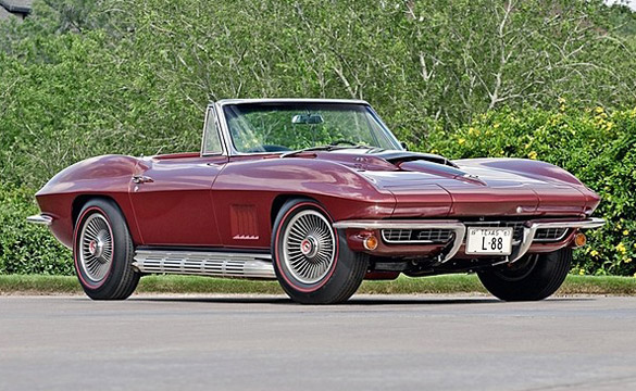 1967 L88 convertible was hammered for $3.2M at Mecum's Dallas event