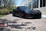 Dark Knight C7 Corvette Stingray on HRE Wheels