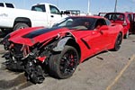 Salvage C7 Corvette Stingray with 293 Miles