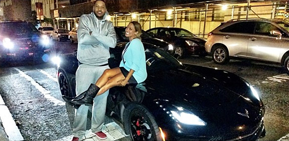 [PIC] NBA Star Carmelo Anthony Receives a Corvette Stingray for his 30th Birthday