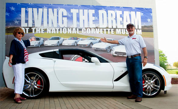 Couple Picks up New Corvette Stingray and Donates a C4 to the Corvette Museum