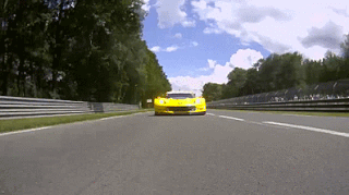 [GIF] Corvette C7.R at Le Mans is Mesmerizing