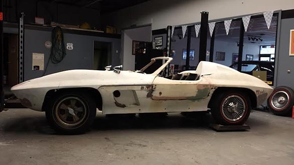 Corvettes on eBay: 1962 Corvette with Rare Fiberfab Centurion Body