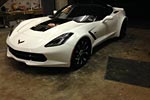 2014 Forgiato Corvette Stingray Widebody in Arctic White