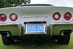 Corvette Vanity Plates from Bloomington Gold 2014
