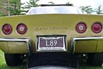 Corvette Vanity Plates from Bloomington Gold 2014