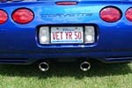 Corvette Vanity Plates from Bloomington Gold 2014