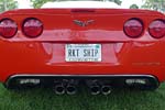 Corvette Vanity Plates from Bloomington Gold 2014