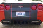 Corvette Vanity Plates from Bloomington Gold 2014