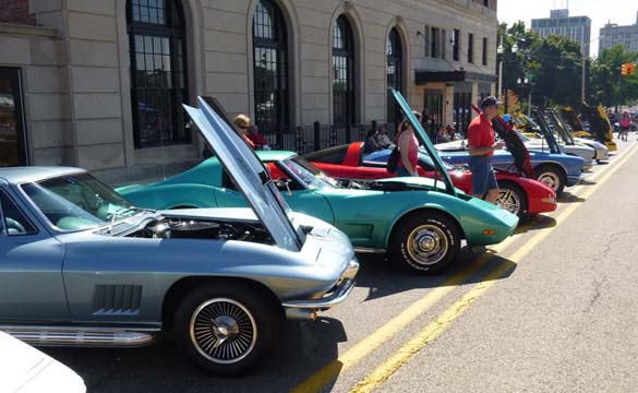 Corvettes at the 2013 Corvette Reunion