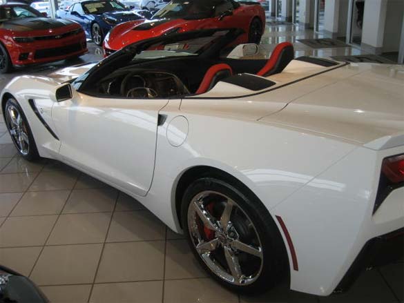 2014 CHEVROLET CORVETTE STINGRAY CONVERTIBLE 2LT