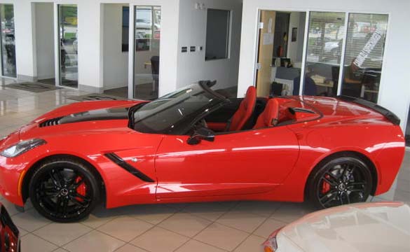 2014 CHEVROLET CORVETTE STINGRAY CONVERTIBLE Z51 2LT