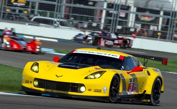 Corvette Racing at Indianapolis: Corvette C7.Rs place fourth and fifth in GTLM