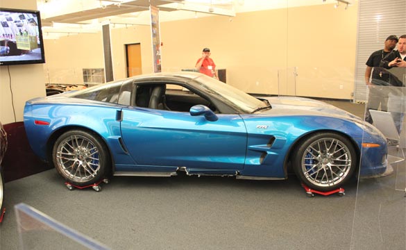 Corvette Museum's Blue Devil Corvette ZR1 to be Restored by GM in September