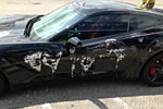 C7 Corvette Stingray Vandalized with Paint Stripper