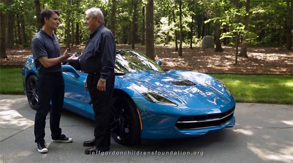 [VIDEO] Jeff Gordon and Former Chevrolet GM Jim Perkins Discuss the C7 Corvette Stingray