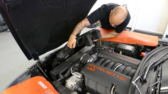 CORSA Carbon Fiber Intake Install